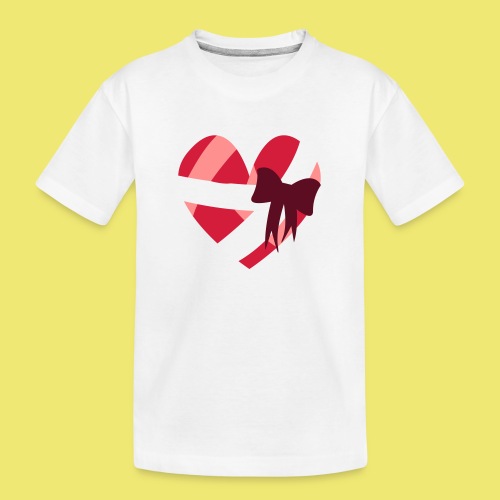 Herz - Kinder Premium Bio T-Shirt