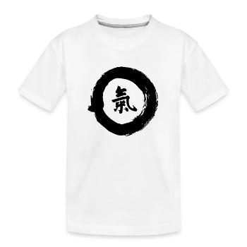 Ki - Kids' Premium Organic T-Shirt - white - Front