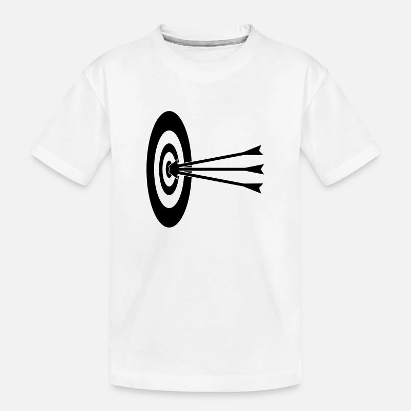 Archery Design - Kinder Premium Bio T-Shirt - Weiß