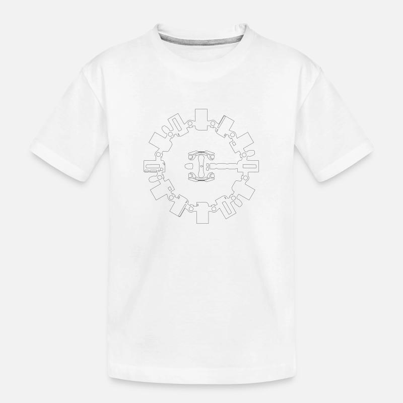 Interstellar_Endurance_w - Kinder Premium Bio T-Shirt - Weiß