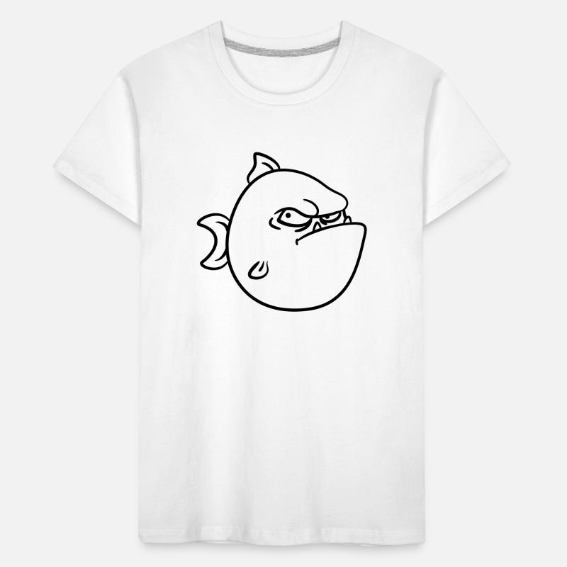 Evil grim fish Kids' Premium Organic T-Shirt