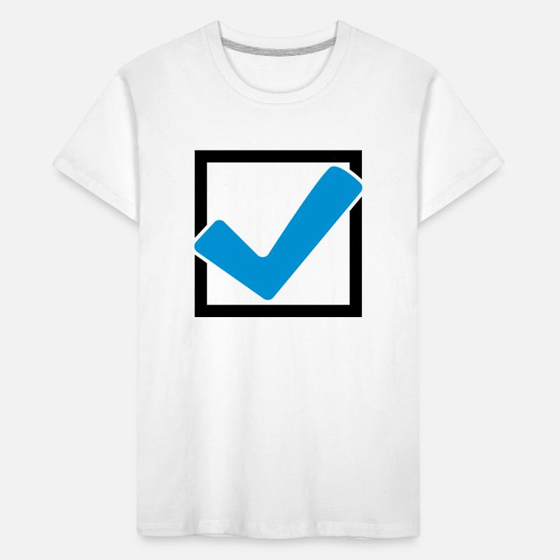 Rectangular hook logo Kids' Premium Organic T-Shirt