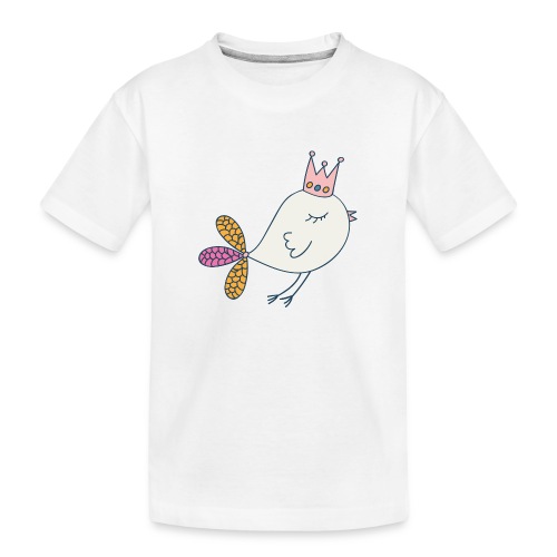 Lustiger kleiner Vogel - Kinder Premium Bio T-Shirt