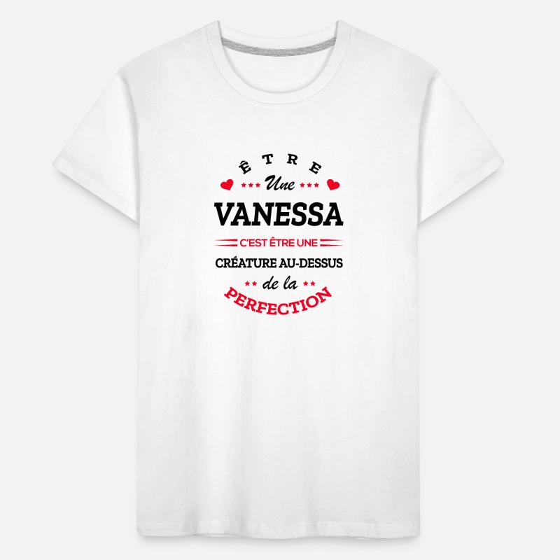 VANESSA PARFAITE - NOM VANESSA T-shirt bio Premium Enfant