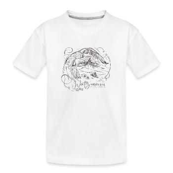 Gypaète barbu Bavaria Wally Klausbachtal Ladies - T-shirt bio Premium Enfant - blanc - Devant