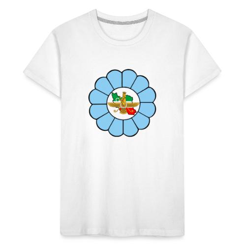 Faravahar Iran Lotus Colorful - Kinder Premium Bio T-Shirt