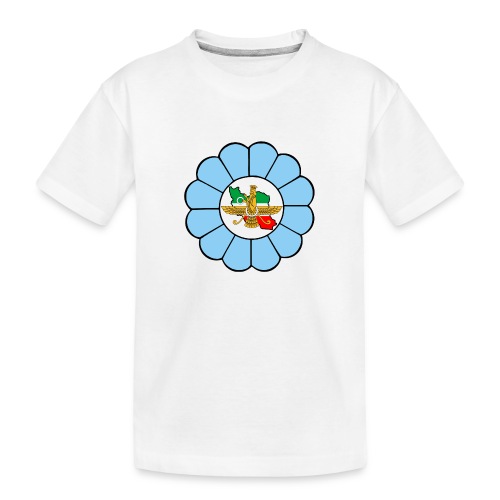 Faravahar Iran Lotus Colorful - Kinder Premium Bio T-Shirt