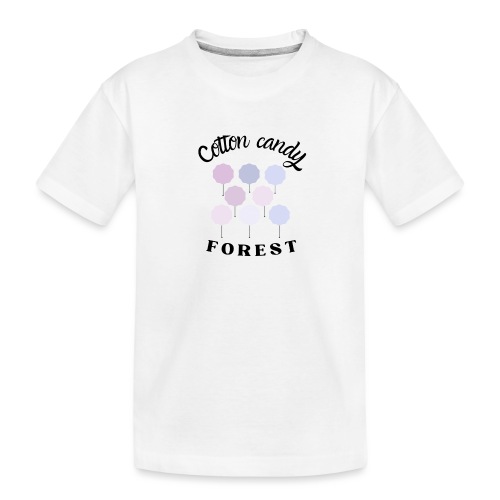 Cotton Candy Forest - Maglietta ecologica premium per bambini
