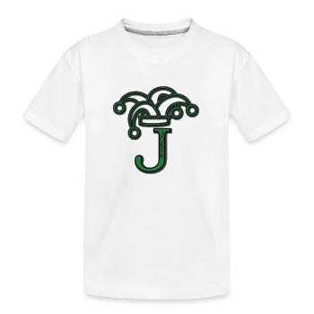 Poker Joker - T-shirt bio Premium Enfant - blanc - Devant