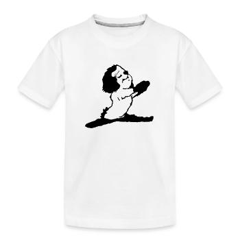Havanais offre un cadeau aux amateurs de yoga yoga - T-shirt bio Premium Enfant - blanc - Devant