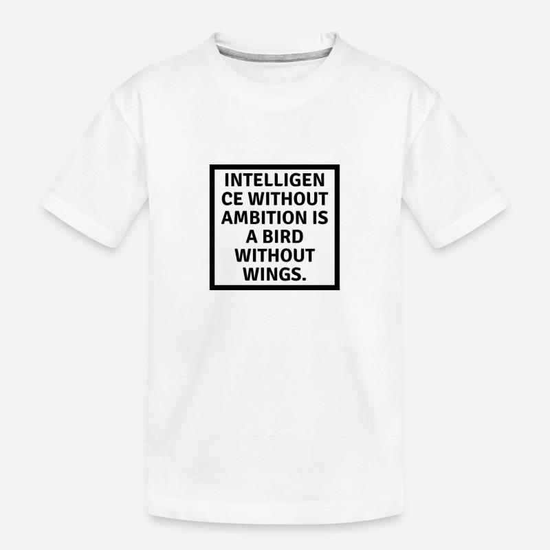Intelligence... - T-shirt bio Premium Enfant - blanc