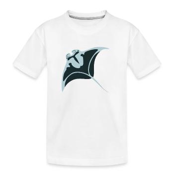 Meerestiere - Kinder Premium Bio T-Shirt - Weiß - Vorne
