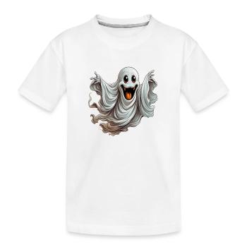 Des fantômes, des êtres surnaturels ou de l’imagination ? - T-shirt bio Premium Enfant - blanc - Devant