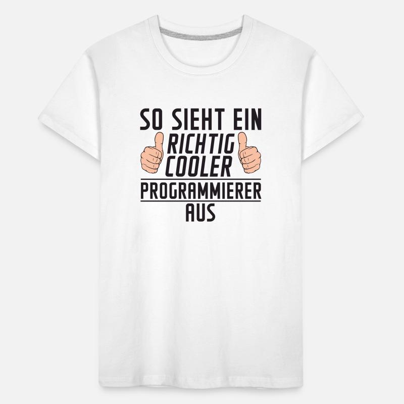 Programmierer | Software Entwickler | | Spruch Kinder Premium Bio T-Shirt