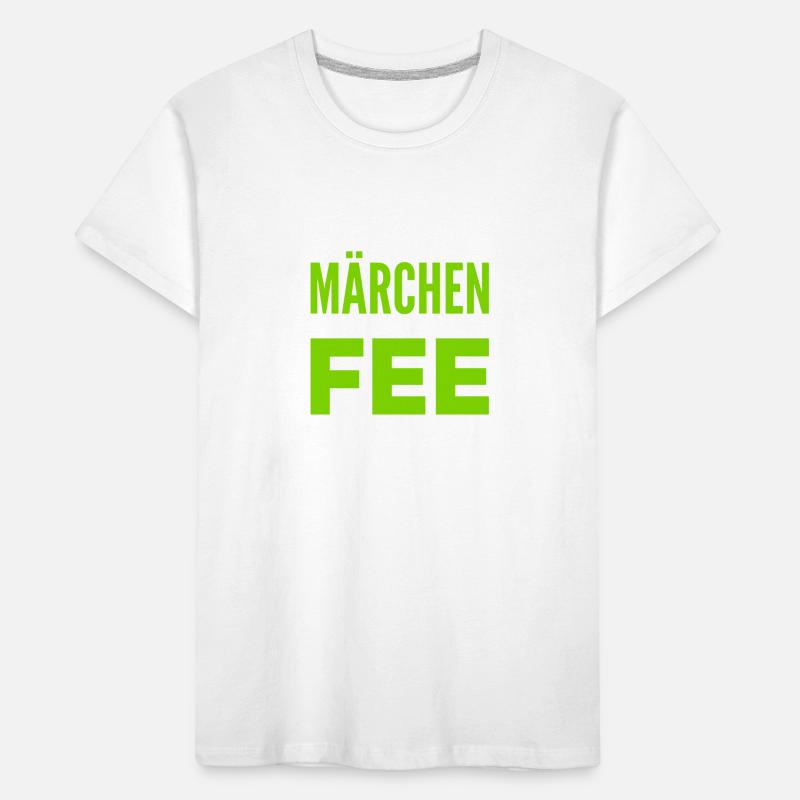 vor dir steht eine Märchenfee Kinder Premium Bio T-Shirt