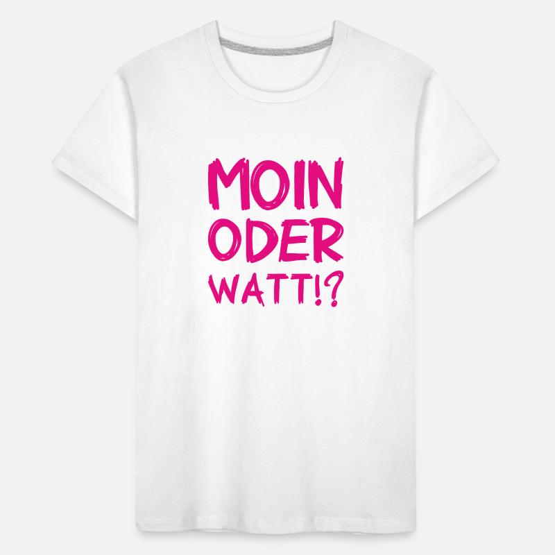 Moin oder Watt? Kinder Premium Bio T-Shirt
