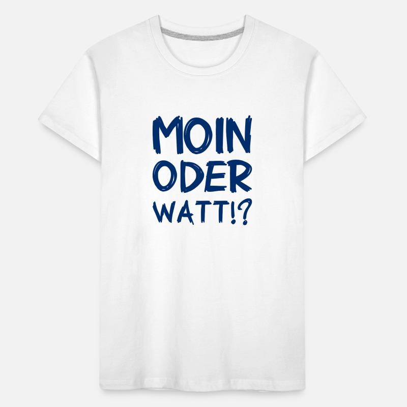 Moin oder Watt? Kinder Premium Bio T-Shirt