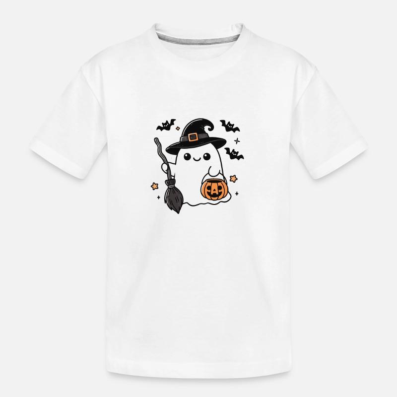 Geist - Kinder Premium Bio T-Shirt - Weiß