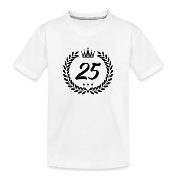 blason 25 - T-shirt bio Premium Enfant - blanc - Devant