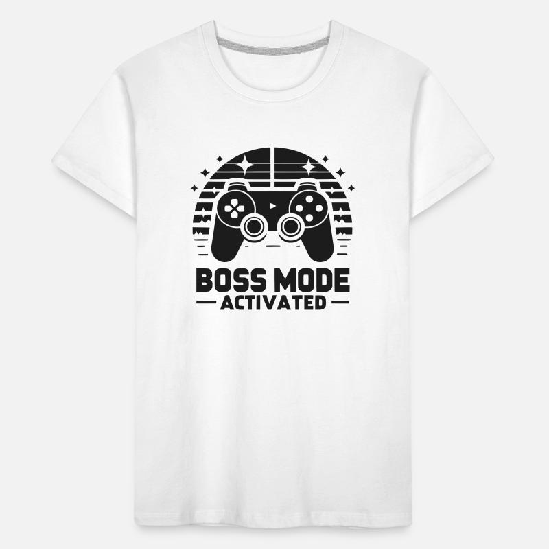 Bos Mode Activated Kids' Premium Organic T-Shirt