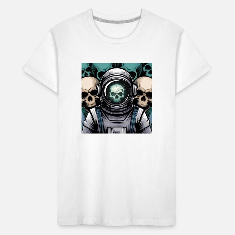 Psychedelic Space Kids' Premium Organic T-Shirt