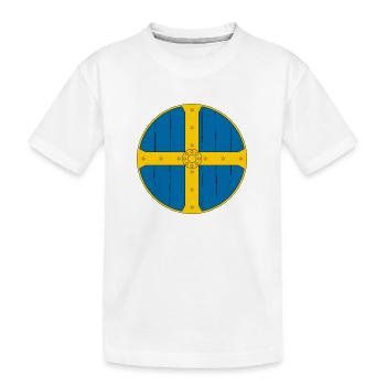 Viking - Kids' Premium Organic T-Shirt - white - Front