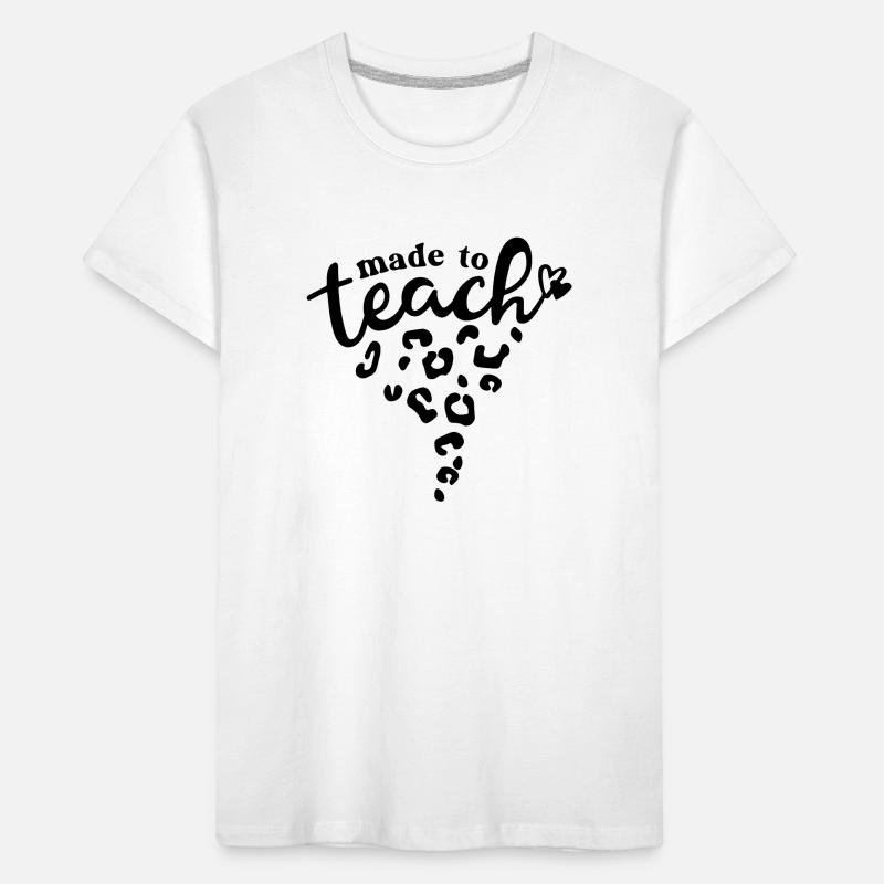 Fait pour enseigner l’inspiration de l’enseignant T-shirt bio Premium Enfant