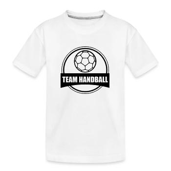 TEAM HANDBALL - T-shirt bio Premium Enfant - blanc - Devant