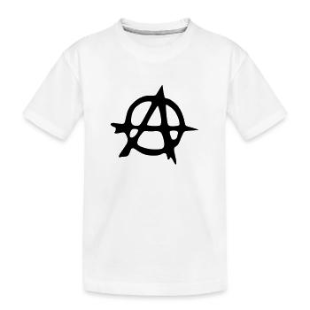 anarchie - T-shirt bio Premium Enfant - blanc - Devant
