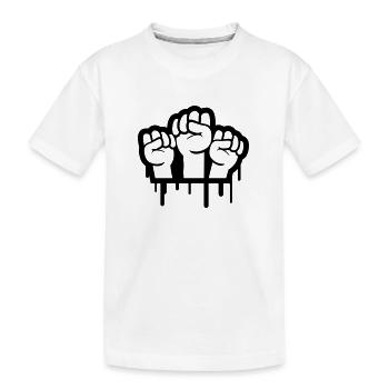 Revolution Graffiti - T-shirt bio Premium Enfant - blanc - Devant