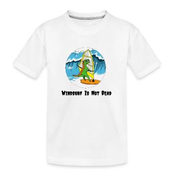 Wave spoke - T-shirt bio Premium Enfant - blanc - Devant