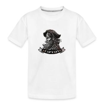 Capitaine - T-shirt bio Premium Enfant - blanc - Devant