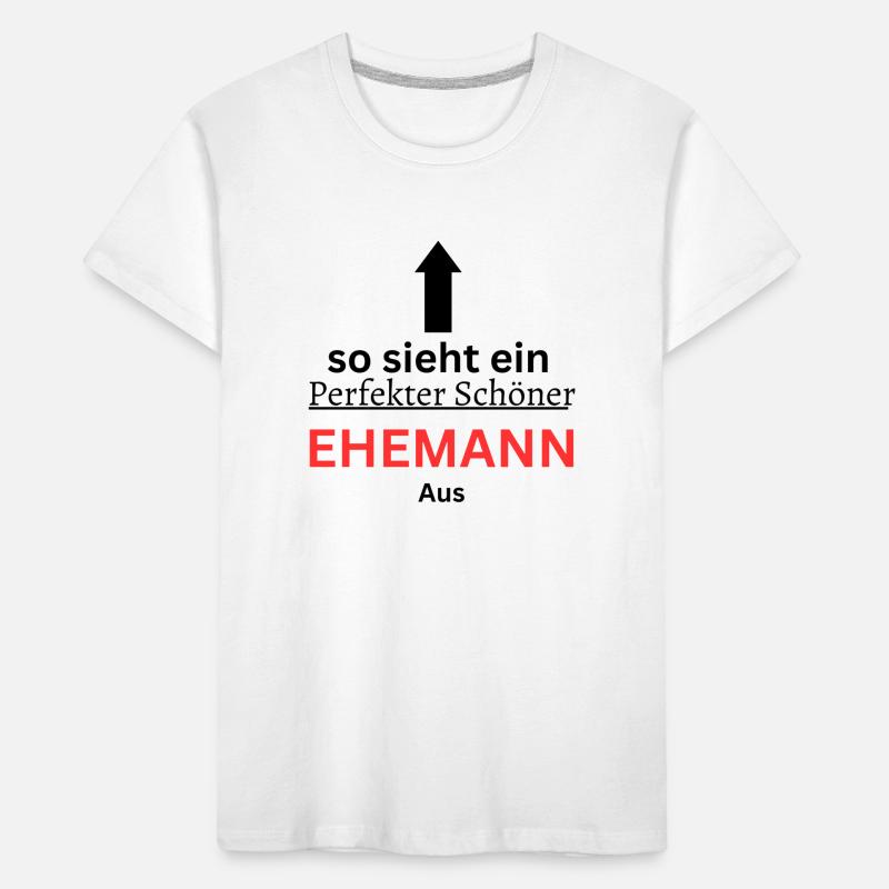 Der perfekte Ehemann Kinder Premium Bio T-Shirt