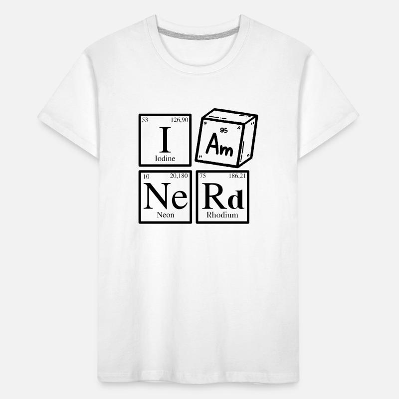 Ich bin ein Nerd Kinder Premium Bio T-Shirt