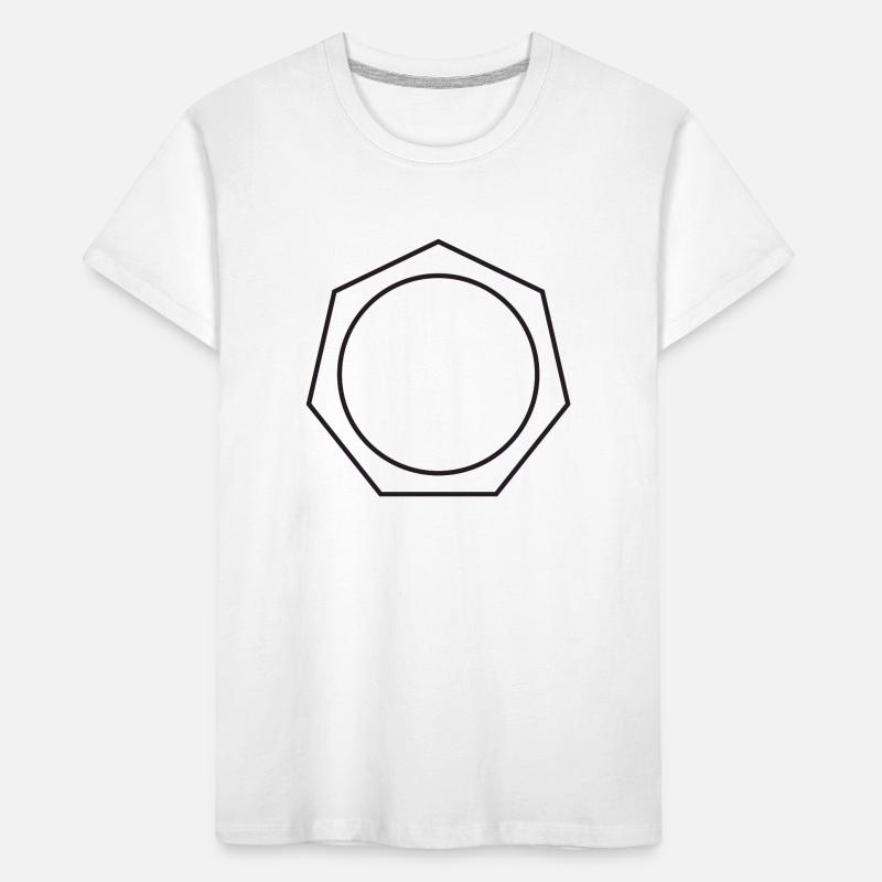 Kreis im Siebeneck oder Mutter Kinder Premium Bio T-Shirt