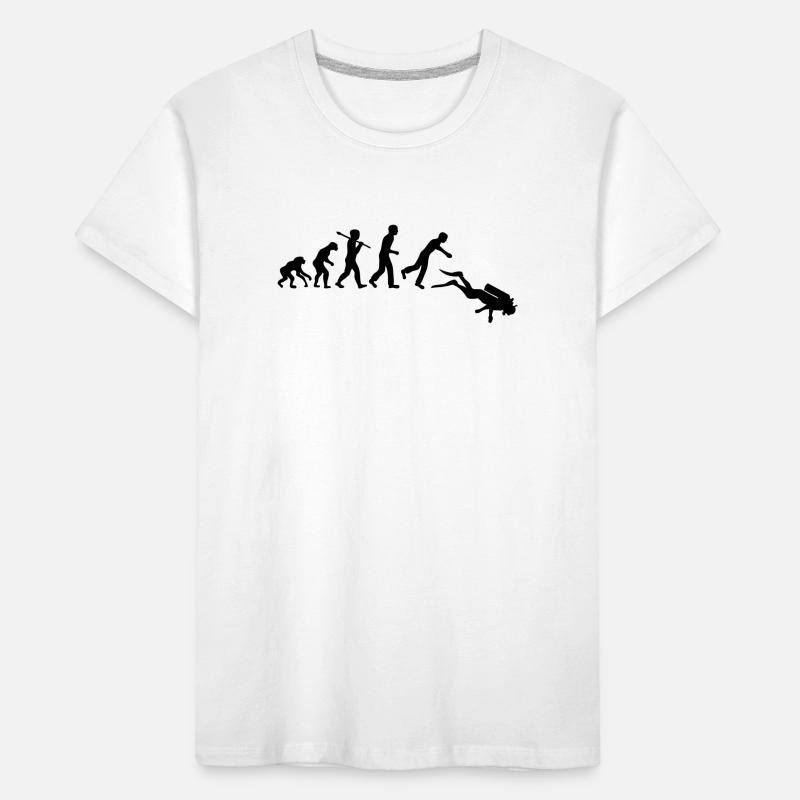 evolution diving scuba Kids' Premium Organic T-Shirt