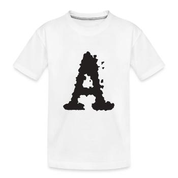 A - T-shirt bio Premium Enfant - blanc - Devant