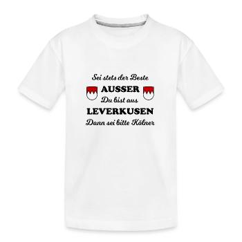 Les incontournables de : Kölle - T-shirt bio Premium Enfant - blanc - Devant