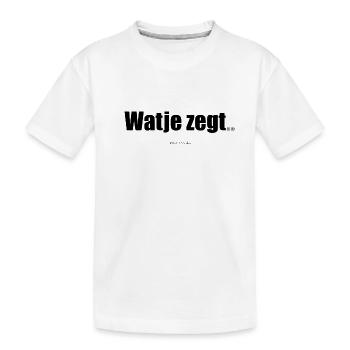 Ce que vous dites. - T-shirt bio Premium Enfant - blanc - Devant