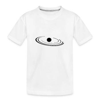 Planètes théoriques en orbite autour du Soleil - T-shirt bio Premium Enfant - blanc - Devant