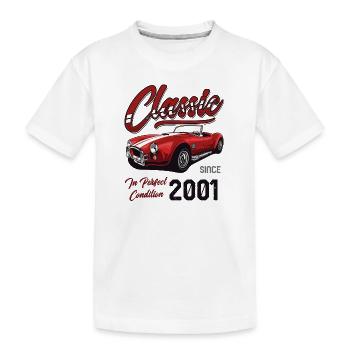 I'm Not Old I'm Classic Car Vintage Born In 2001 - Kids' Premium Organic T-Shirt - white - Front