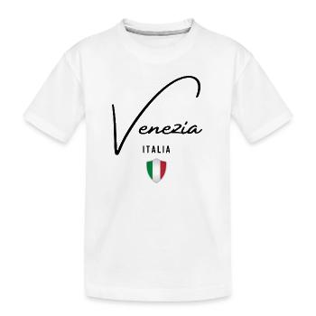 J’aime Venise, Venise Italie - T-shirt bio Premium Enfant - blanc - Devant