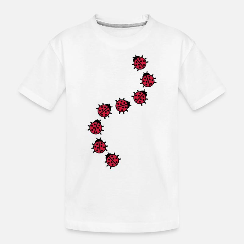 Coccinelle - T-shirt bio Premium Enfant - blanc