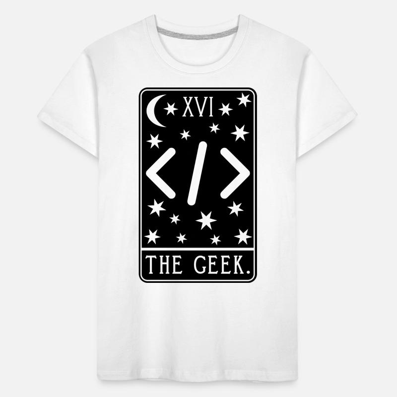 Programmierer Tarotkarte - Code für Entwickler von Programmier-Geeks Kinder Premium Bio T-Shirt
