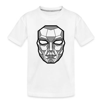 Kimura Mask Gray - Kids' Premium Organic T-Shirt - white - Front