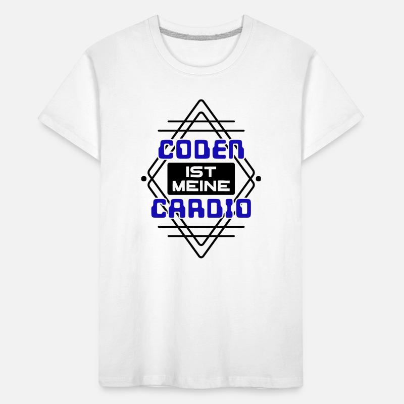 Softwareentwickler Developer Cooler Spruch Coden Kinder Premium Bio T-Shirt