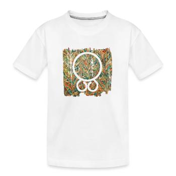 troll cross e 20 - Kids' Premium Organic T-Shirt - white - Front
