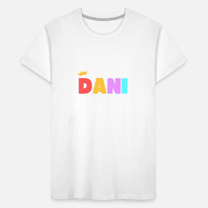 Dani! Customizable Kids' Premium Organic T-Shirt