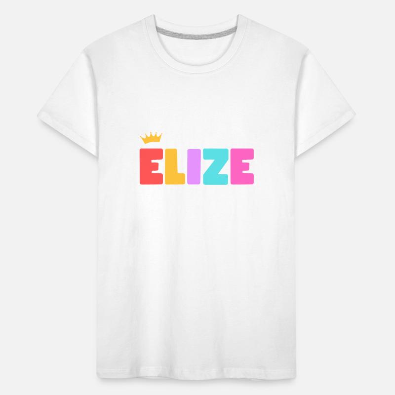 Elize! Customizable Kids' Premium Organic T-Shirt