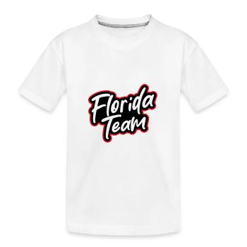 Équipe de Floride - T-shirt bio Premium Enfant - blanc - Devant